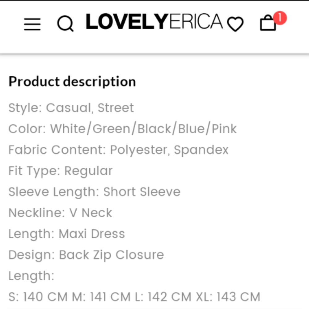 Lace Maxi Dress, Black XL - Picture 9 of 9